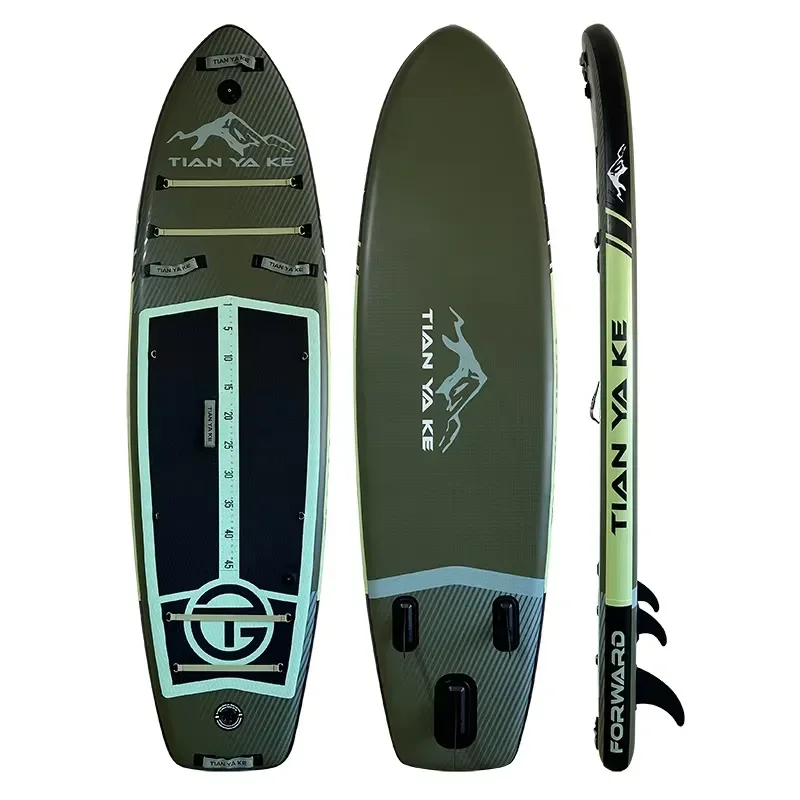 Inflatable Stand Up Paddle Board for BLUE BAY Fishing SUP 2026 Customized Wholesale SUP Board with High Stability and