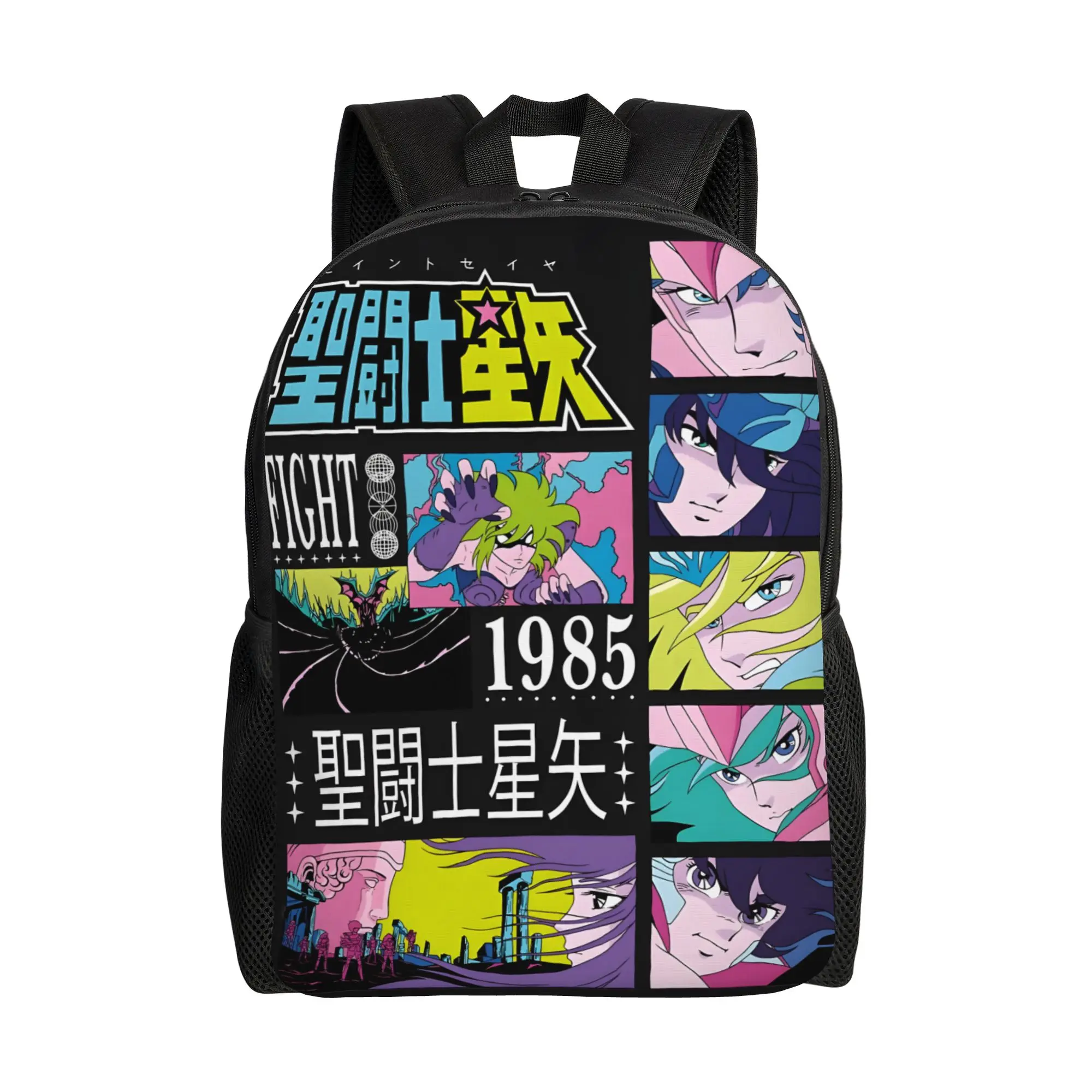 1Piece Backpack Classic Saint Poster New School Year Bookbag Journey  Saint Seiya Anime Gift New Term Starts