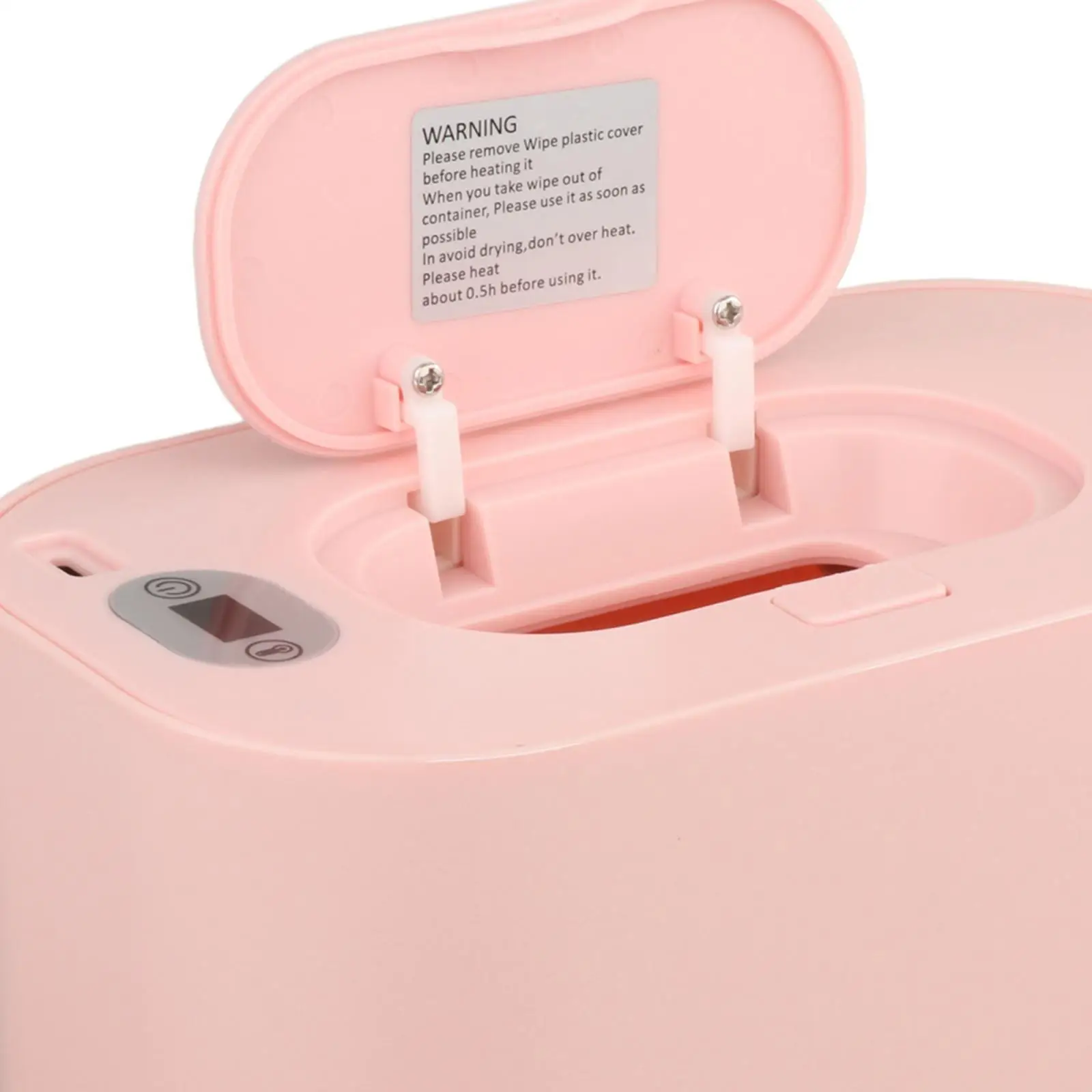 Portable Wipe Warmer and Wet Wipe Dispenser LED Display Tissue Warmer for Home Traveling Household Wet Tissue Car