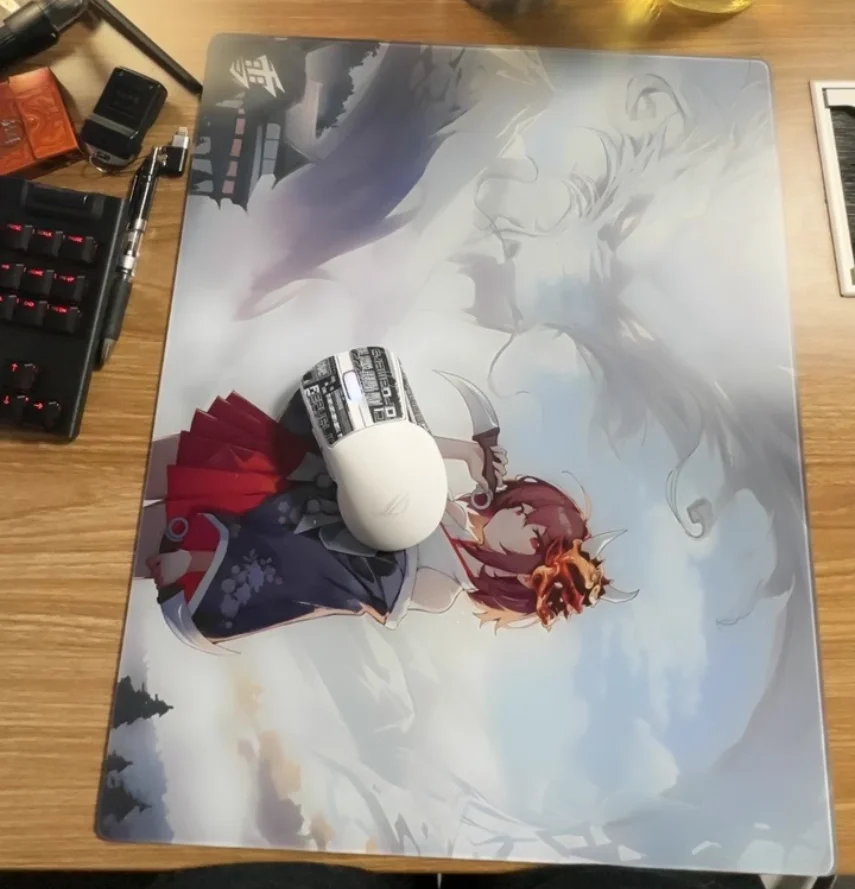 Yuki Aim ユキパッド Oni 2.0 eスポーツ FPS 強化ガラスマウスパッド Yuki Aim ユキパッド Oni 2.0 eスポーツ FPS 強化ガラスマウスパッド