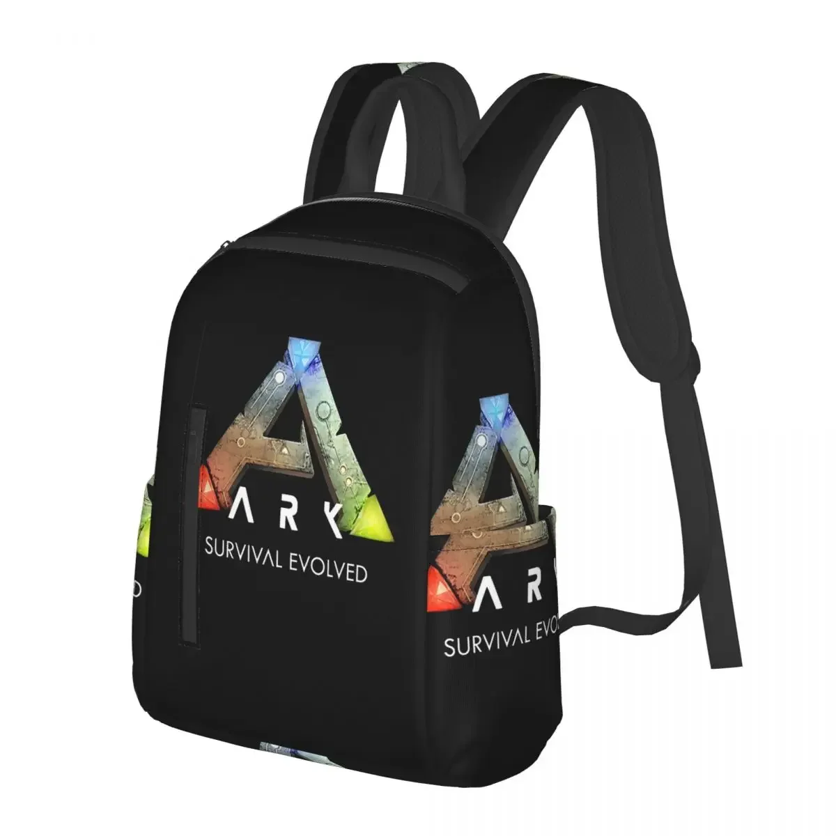 Ark Survival Evolved ( Black ) Student Backpack School Bag Hiking Travel Daypack for Men Women Bookbag Shoulder Bags