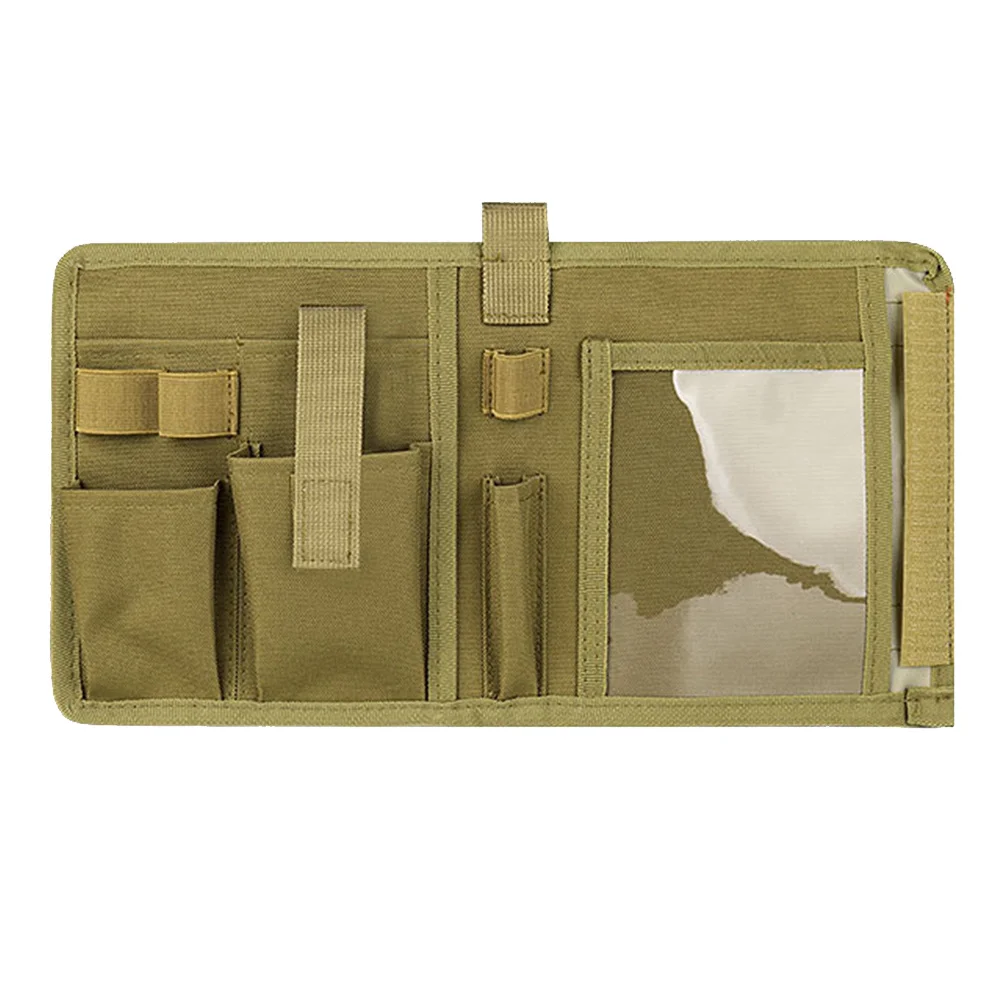 

Водонепроницаемый тактический органайзер для переплета карт, портативный легкий органайзер для хранения карт, канцелярские принадлежности, водонепроницаемая папка