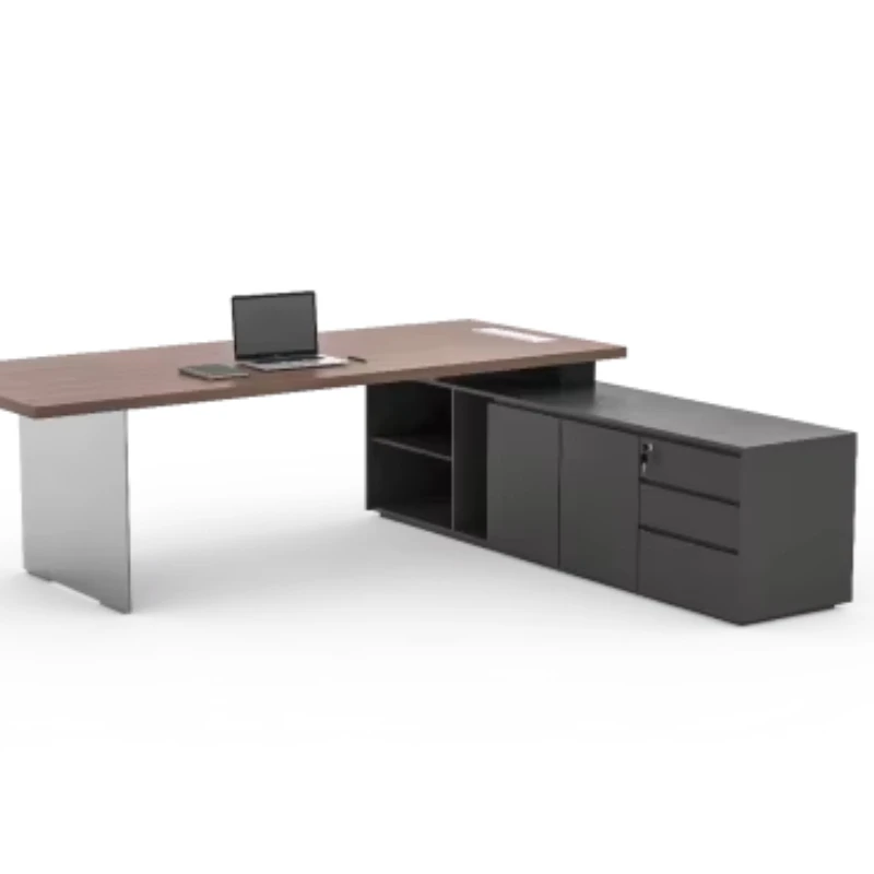 

High-quality solid wood panel, modern durable and environmentally friendly office desk, adjustable function, size and color