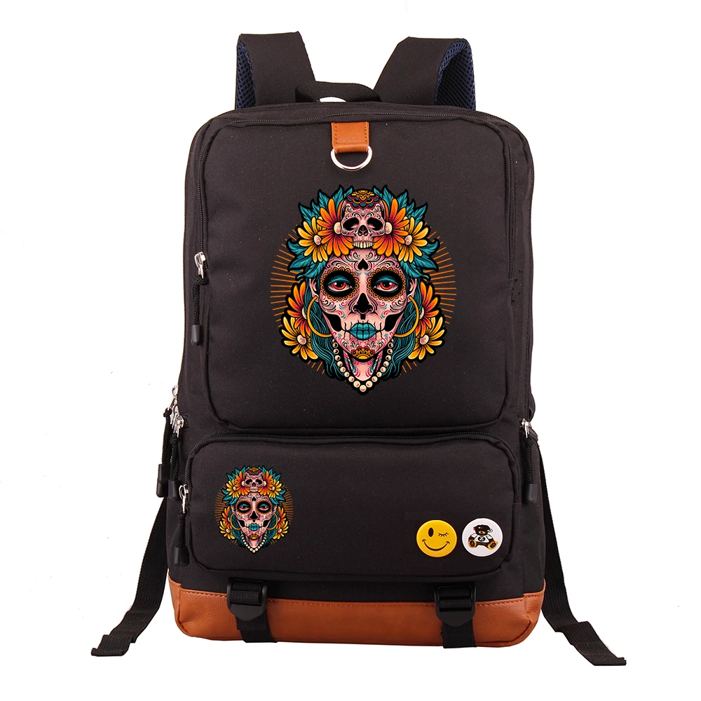 

New Anime Cartoon Laptop Backpack Large Capacity Casual Business Travel Bag for Men Middle School Bookbag Computer Case