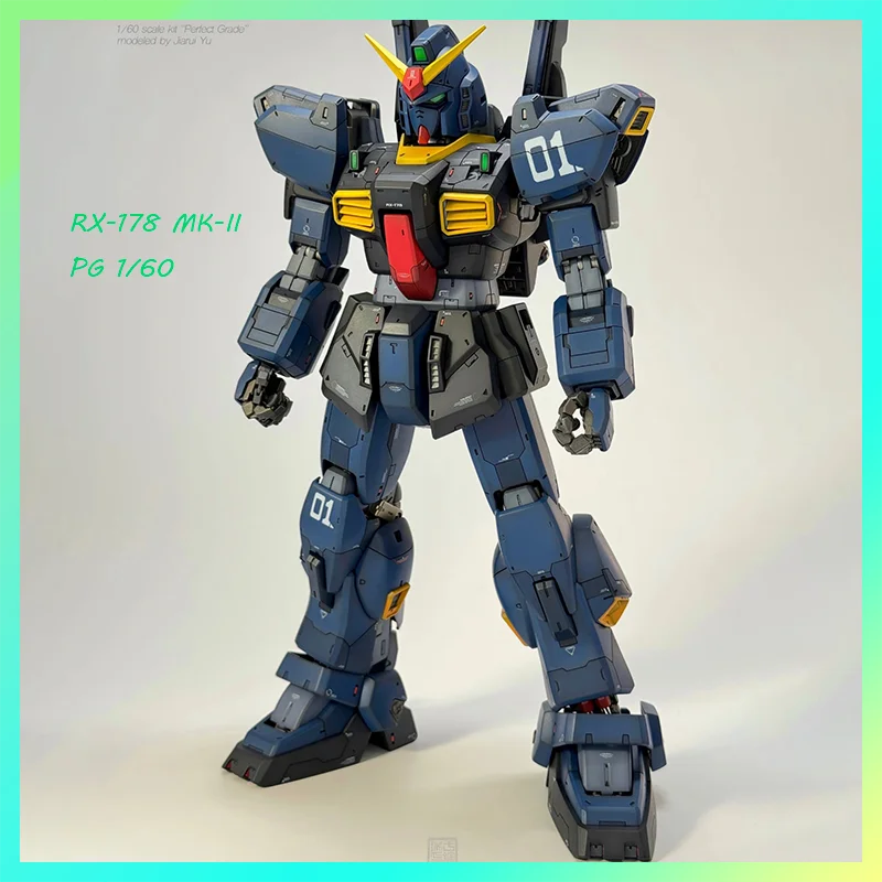 

【REISSUE】GAOGAO PG 1/60 RX-178 MK-II Fighter Titanes color Assembly Model High Quality Collectible Action Figure Models Toy Gift