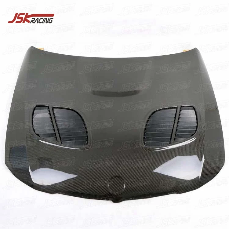 2005-2009 GTR STYLE CARBON FIBER HOOD BONNET FOR 3 SERIES E90