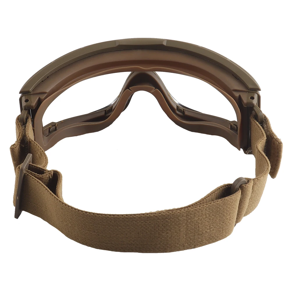 Taktisches Schutzbrillen-Set\Kopfbedeckungsmodus für Helme, taktische Spiele, Outdoor-Jagdschießen, winddicht, starkes Licht, sonnenfeste Schutzbrille