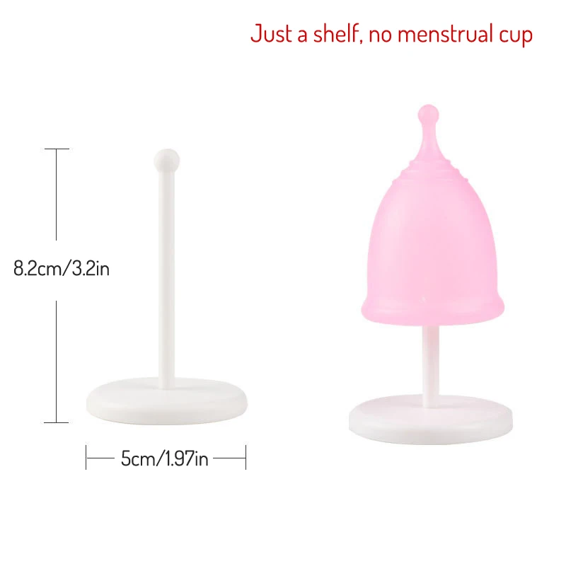 Siliconen Menstruatiecup Rek Droogbeker Rek Voor Menstruatie Periode Menstruatie Cup Wijn Karaf Houder Displayrek