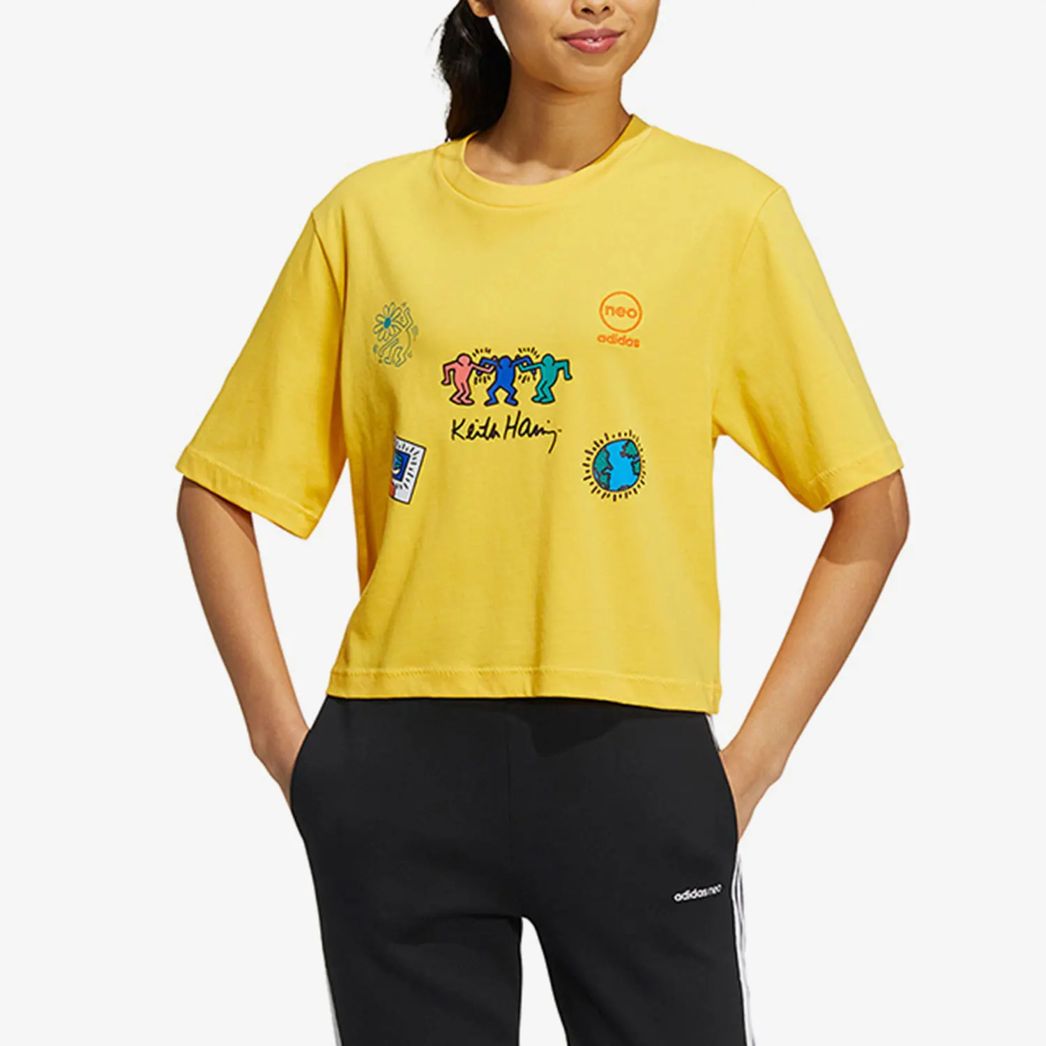 

Adidas Official Women's Neo Sportswear T-Shirt HD7253
