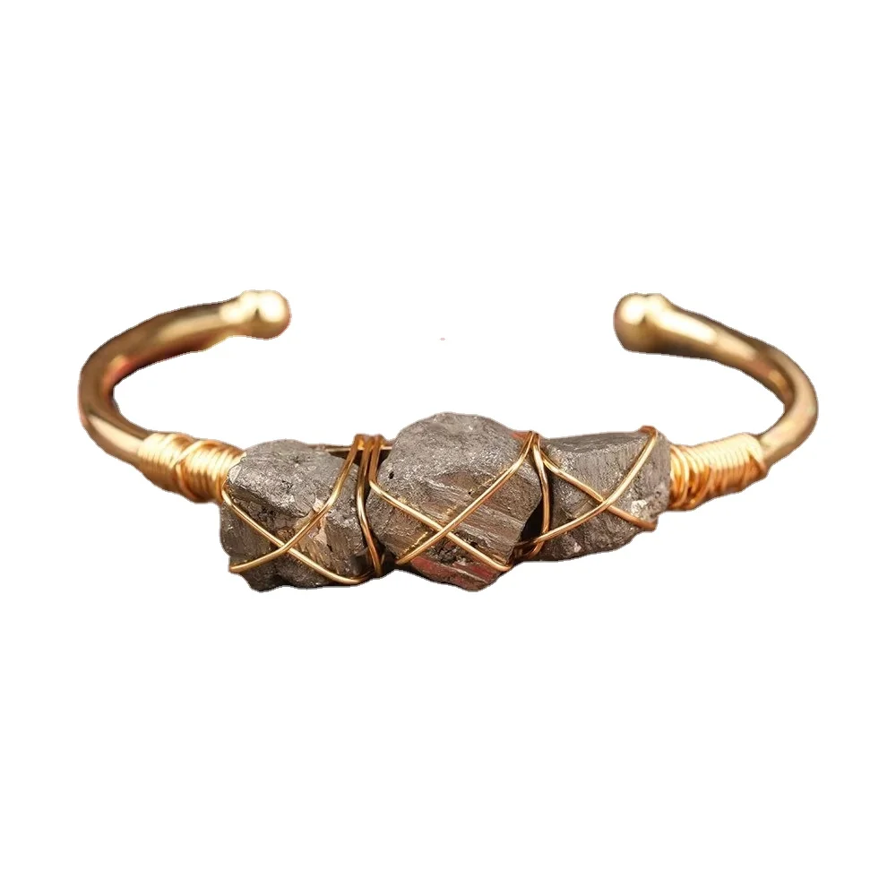 

Bracelets Cufflinks Natural Wristbands Gemstone Chips Jewelry Fashionable Luxury Design Personalized Gifts New Wholesale