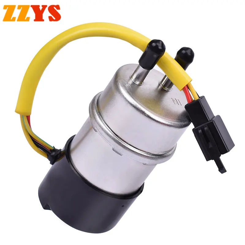 4 wire Universal Motorcycle Electric Fuel Pump Petrol Gasoline Pump Core For Kawasaki Ninja ZX10 ZX1000B 1988-90 ZX1000 ZX 1000