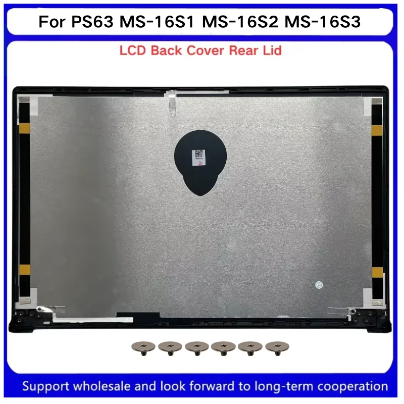 New For Kailxuling PS63 MS-16S1 MS-16S2 MS-16S3 Mondern 8RD 8SC 8M 8RDS 8MO 8RC Series LCD Back Cover Rear Lid / LCD Front Bezel