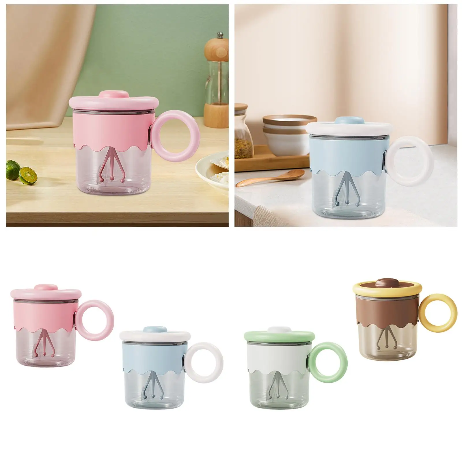 

Stirring Mug 400ml Lightweight Coffee Mug Automatic Stirring Cup Electric Self Mixing Cup for Milk Office Kitchen