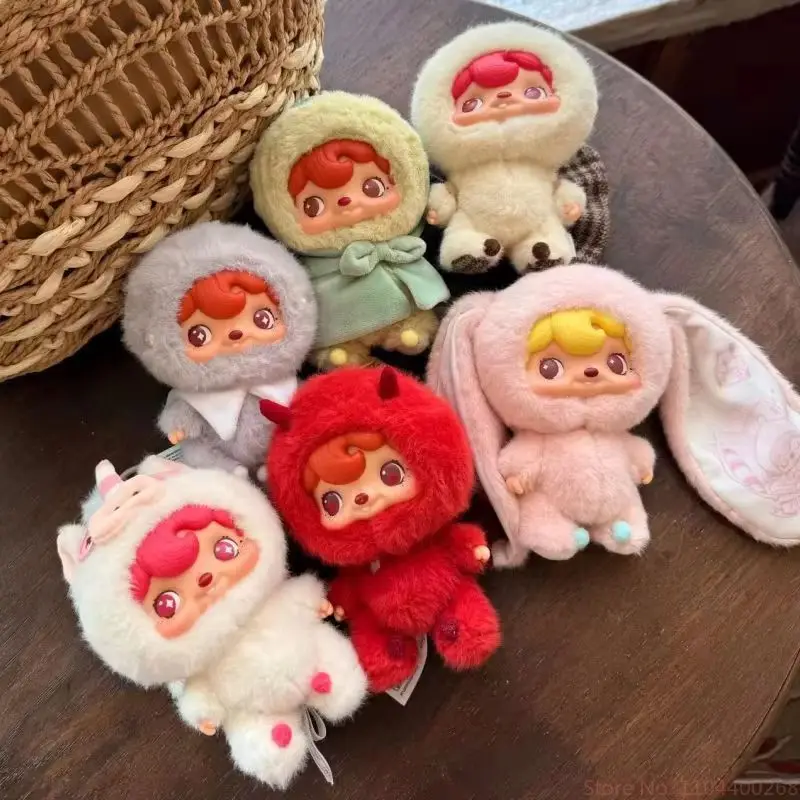 Hoge kwaliteit 52toys Pouka Mood Bubbles Series Vinyl Pluche Blind Box Leuke Hangers Decoratie Ornament Trendy Blind Box Speelgoed Cadeau