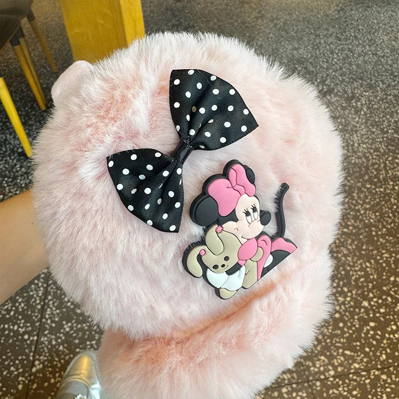MINISO Disney Plush Ear Cups Women's Ear Warm Cover Ear Protection Ear Anti-freeze Cute Ear Pack Ear Cover