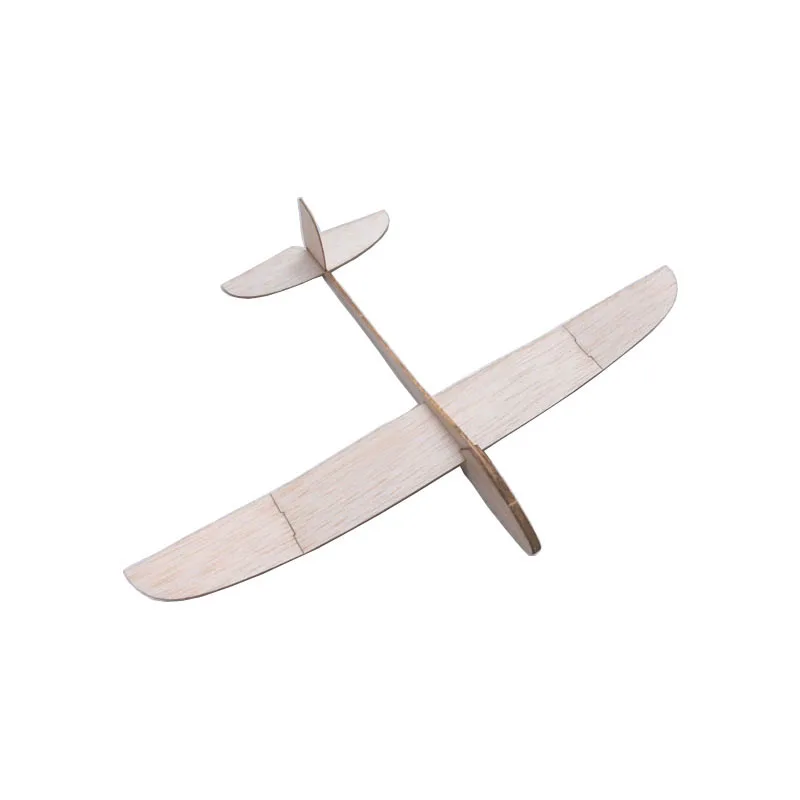 1Set Seabird Balsa Wood 320 Hand-launched Airplane Model DIY Handmade Wooden Assembled Glider Plane with Wingspan 320mm