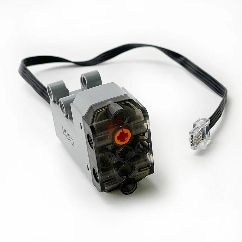 New Technical Power Function S060-001 High-Tech Speed Servo L Motor And Led Light Compatible With Lego 88004 88003 Car Toy Gift