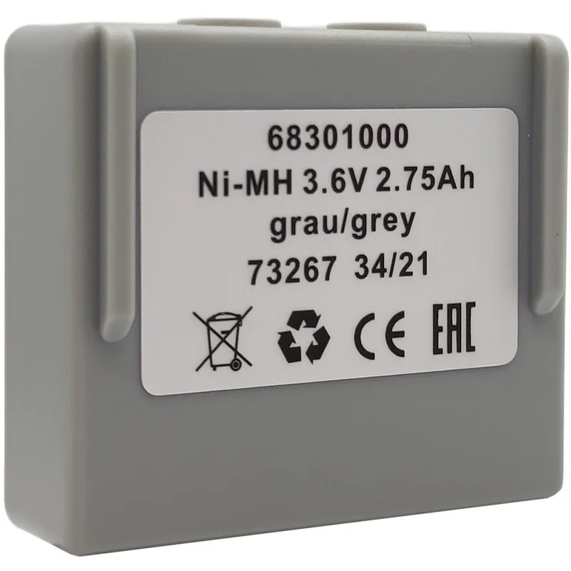4PCS Replacement battery 2750mAh 68301000 Remote Control Battery 68300900 3.6V