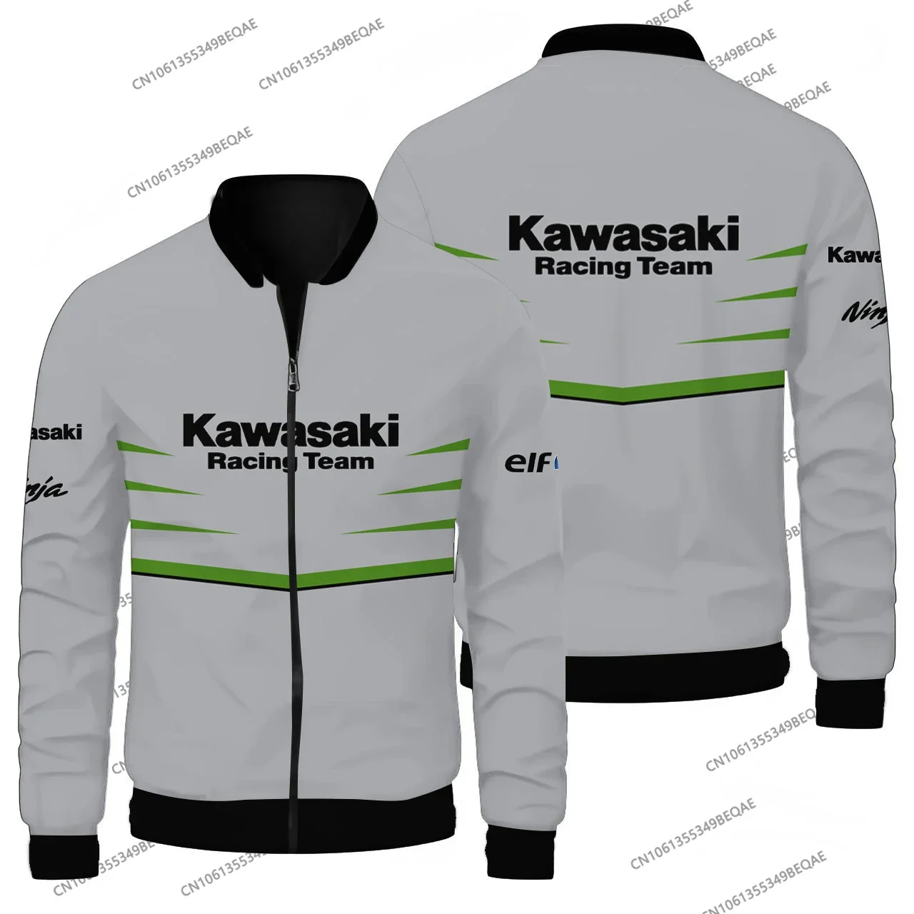 

2025 Hot selling Men's Top New Kawasaki Motorcycle Logo Street Cool and High Return Rate Windproof Jacket