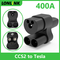 LONLINK CCS2 to Tesla EV Charging Adapter 400A Electric Vehicle Charging Adapter Convertor for Car Charger CCS2 to Tesla Adaptor