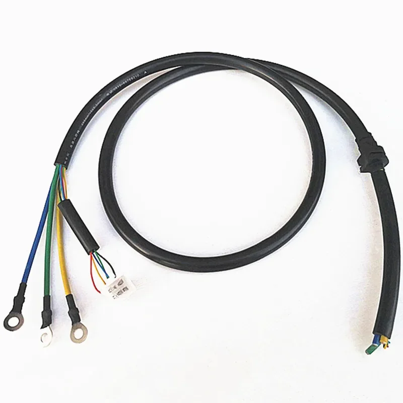 

1.2m Electric Vehicle Motor Dedicated Line 8CORE Hall+Phase Wire THICKEN High Temperature RESIST Pure Copper Harness