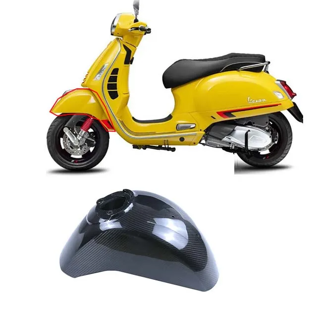 

Переднее Брызговики Vespa GTS 300, аксессуары для мотоциклов из углеродного волокна