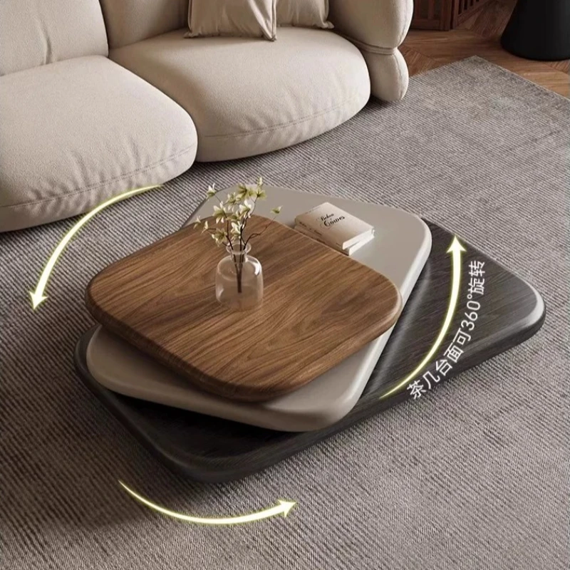 Revolving Coffee Table Modern Simple Living Room Home Coffee Table Creative Special-shaped Floor Coffee Table Home Furniture