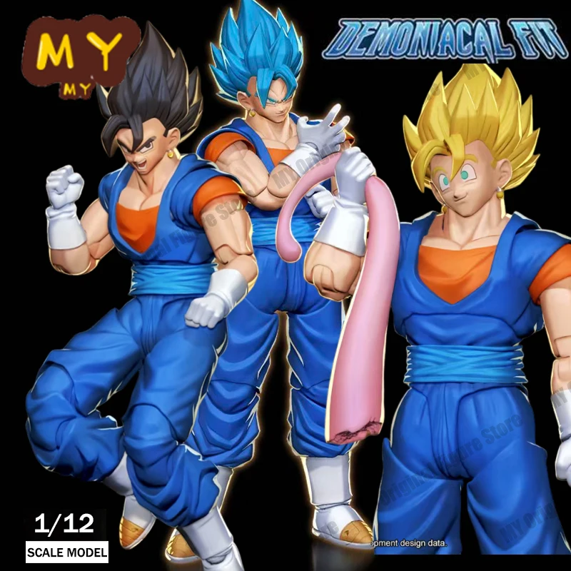 جديد Demoniacal صالح فيجيتو الشكل لعبة دراغون بول Z فيغيتا مقابل Buu عمل الشكل SHF فيغيتا سوبر سايان بطل لعبة هدية الكريسماس