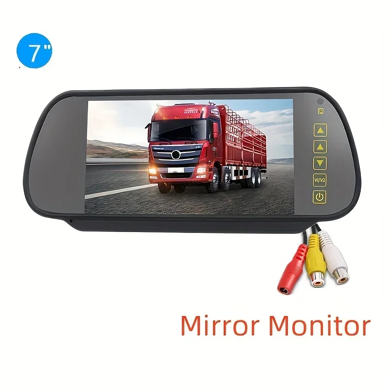 

7 Inch Mirror Monitor for Car Truck Easty to Install