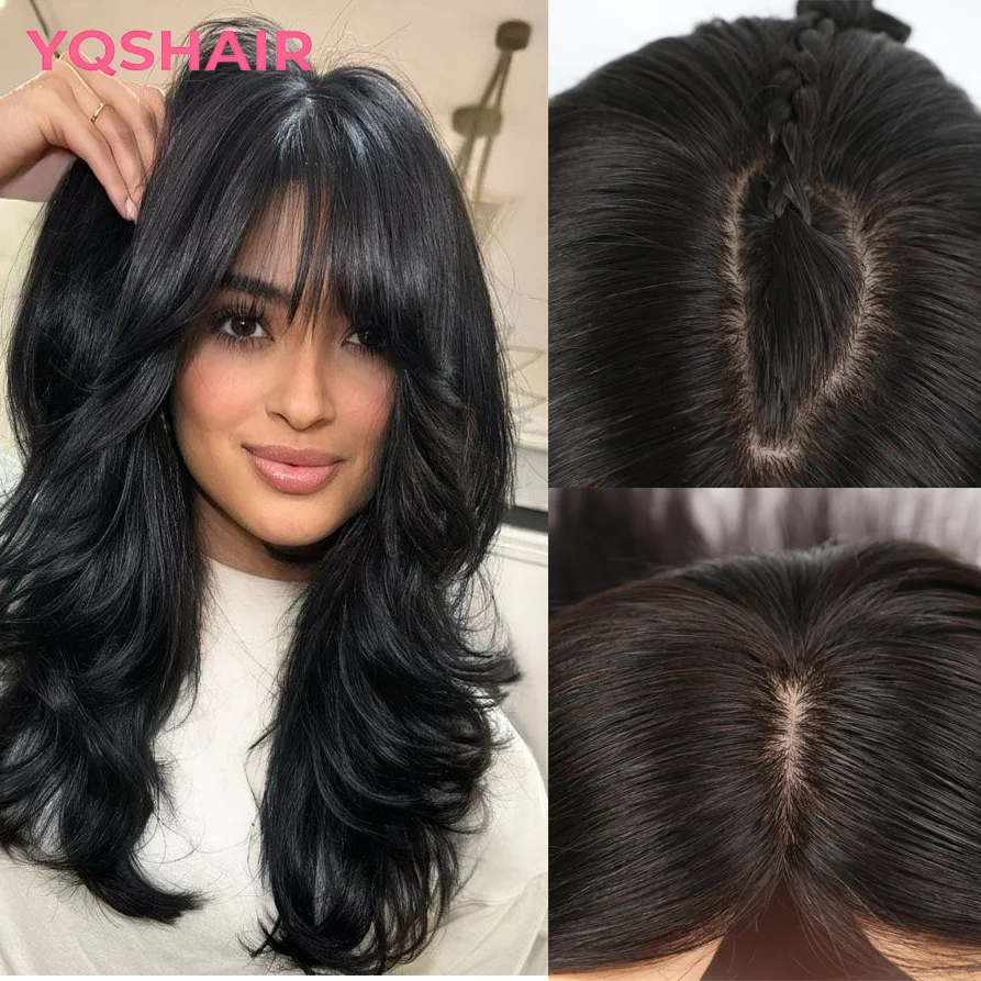 

6*6 "Шелковая основа, полный кружевной парик из 100% человеческих волос, завязанный вручную, настоящие парики Remy, европейские волосы, натуральная кожа головы, дышащие, предварительно выщипанные для женщин