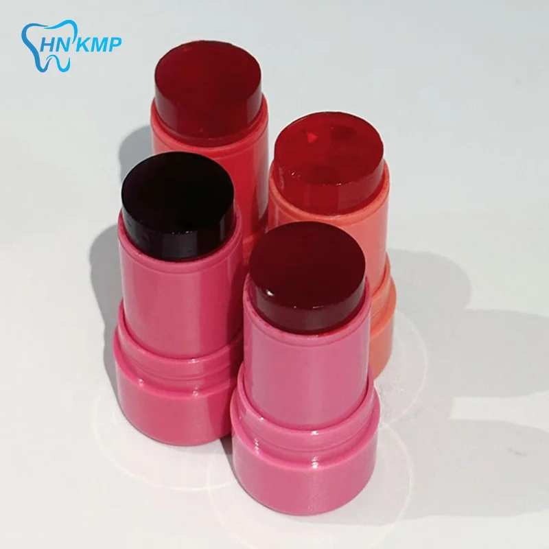 HERORANGE Jelly Blush Stick Brighten Cheek Rouge Dual Use Of Lips And Cheeks Blusher Waterproof Lasting Red Tint Cheek Color