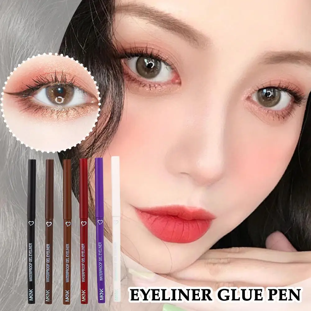 Automatic Professional Gel Eyeliner Pen Retractable colored Eyeliner Pencil Smudge-Resistant Long-Lasting Waterproof Eye Makeup