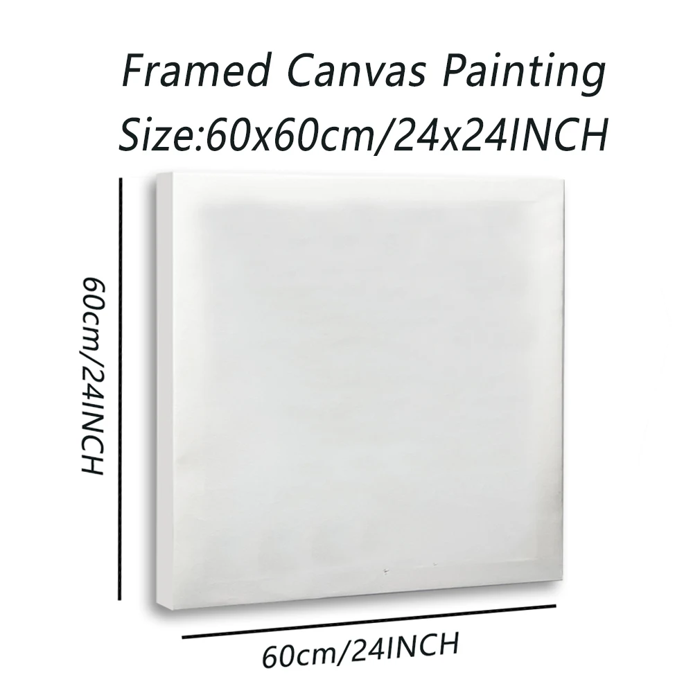 24 inch Oil Painting Canvas Painting Canvas - White Blank Painting Canvas Board, Art Supplies Painting Canvas Board