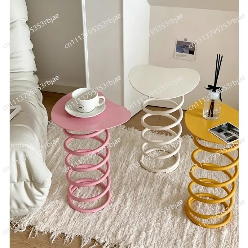 For Sofa Table Coffee Table Spring Living Room Tea Table Ancient Simple Personality Change Shoe Stool  Living Room Furniture