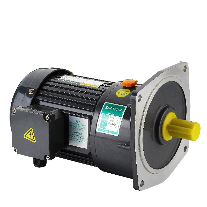 

ZD Motor Horizontal Type Vertical Type 100W to 3700W 3 Phase Helical Gear Small AC Gear Motor for Packing Machine ZH ZV