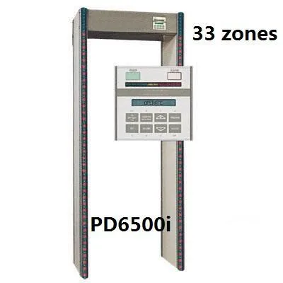 High Sensitivity 33 Detecting Zones Walk Through Metal Detector, Distributor Price Door Frame Metal Detector