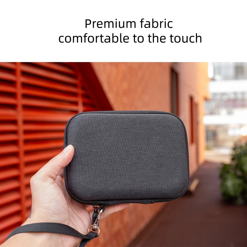 

Hard Carrying Case for DJI Osmo Action 6, Large Capacity Portable Travel Case Storage Bag Wrist Strap Camera Accessories