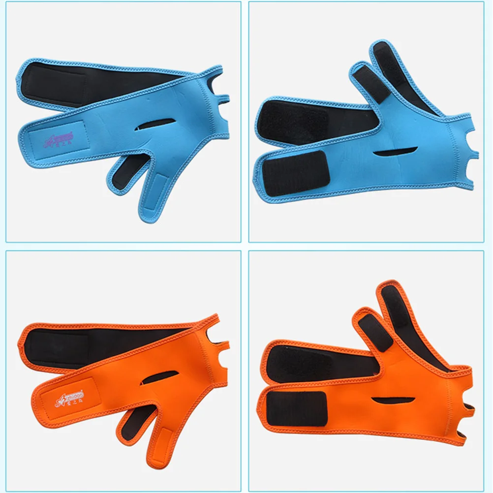 

Face Slimming Mask Sleep Masseter Chin Orange Adjustable Hook Loop V-strap Facial Tool Breathing Soft Durable
