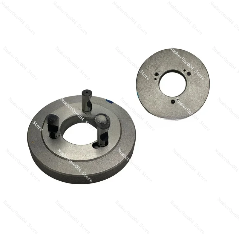 Transition plate tie rod screw three-jaw chuck connection D4-160 D4-200 D-type lathe spindle flange chuck connection plate