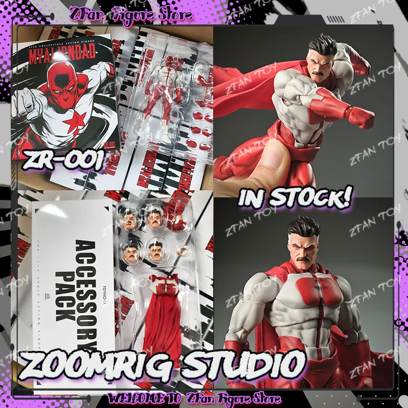 ZOOMRIG Studio ZR-001 Omni-Man Anime Action Figures Invincible