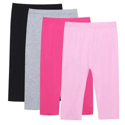 New children's summer wear leggings thin girls pants modal quality cotton pants