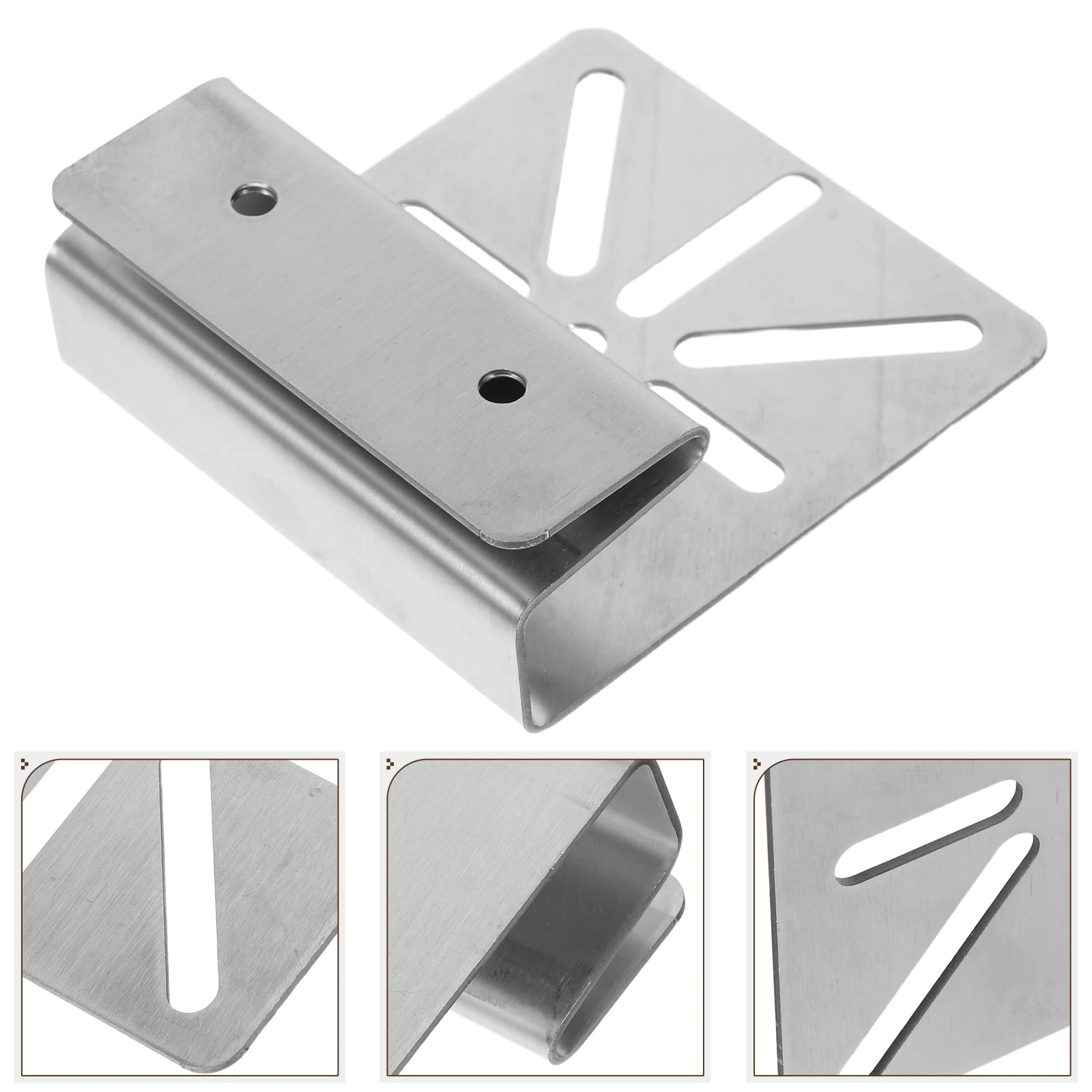 

Stainless Steel Gutter Mount For S340 E30 Solar Powered Security Camera Outdoor Holder Durable Weatherproof Adjustable