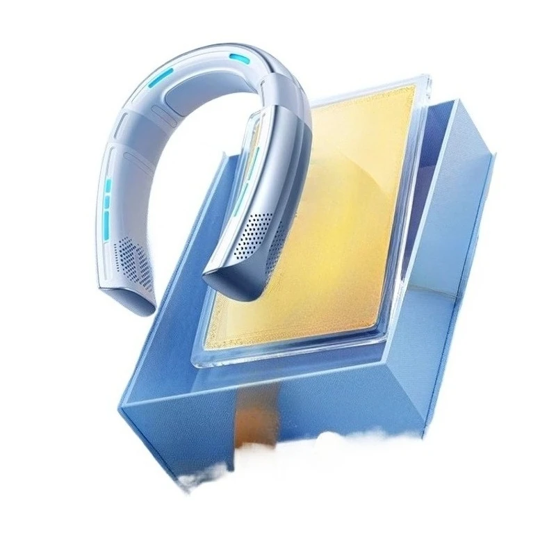 

New Hanging Neck Fan Cooling Mini Air Conditioner Portable Personal Small USB Electric Fan