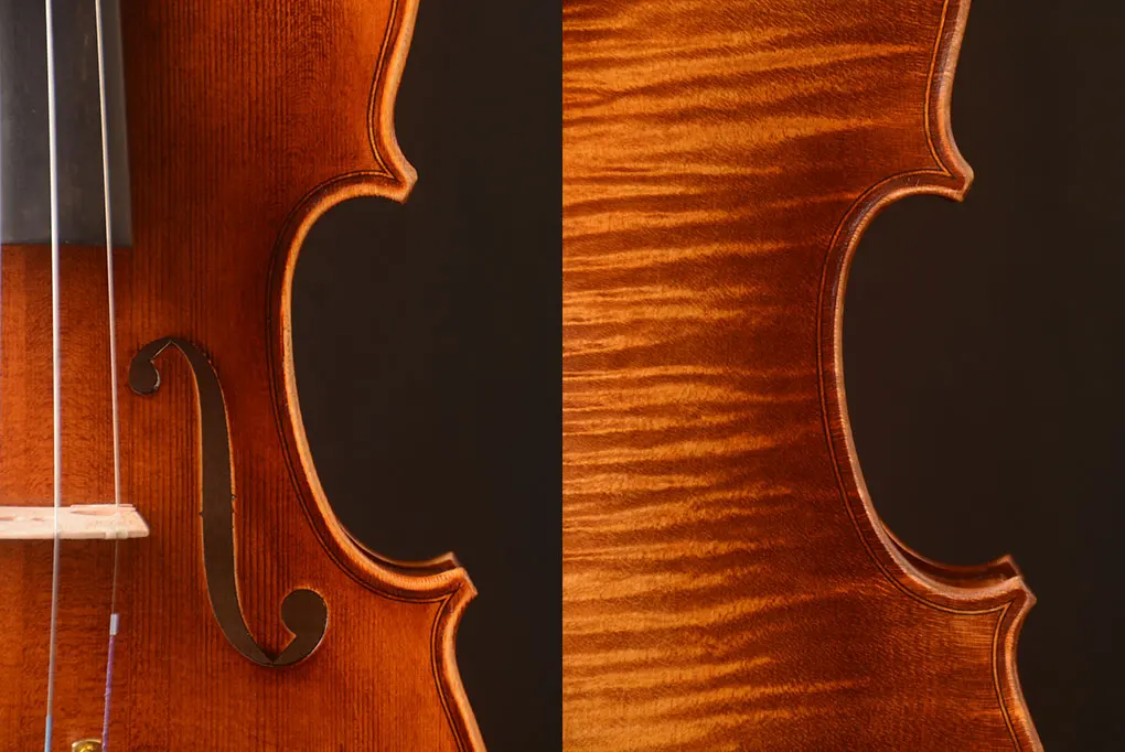 Specail offer!1 PC BACK Best Model Oil Varnished M20 Violins,