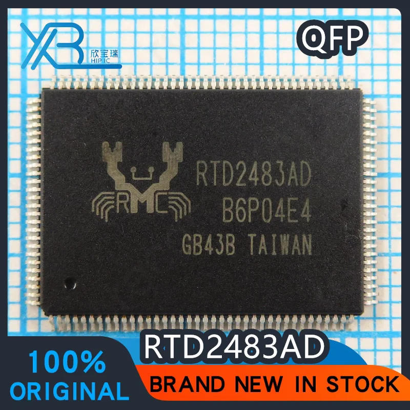 

(1/20 pieces) RTD2483AD-CG Original brand new RTD2483AD QFP128 LCD screen chip 8 Spot delivery fast