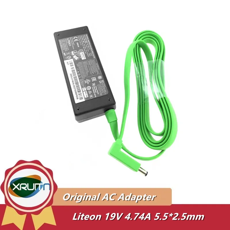

Оригинальный адаптер переменного тока Liteon 19 В 4,74 А 90 Вт PA-1900-32 для Razer Raptor 27 165 Гц Обзор монитора RZ39-0276, источник питания 5,5*2,5 мм