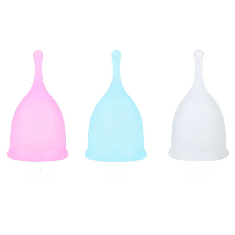 

Silicone Reusable Cup Menstrual Medical Lady Cup Collector Menstrual Purple Color Menstrual Cup For Women Feminine Hygiene