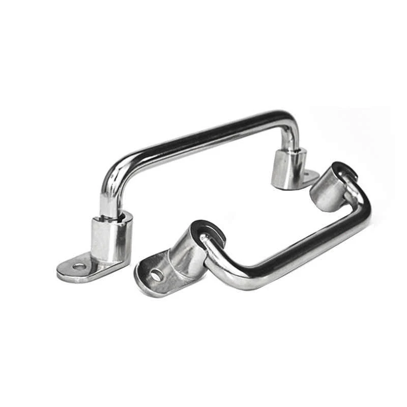 1 قطعة 138/158/180/218 الفولاذ المقاوم للصدأ مقبض قابل للطي المعدات الصناعية الثقيلة مقبض خارجي إكسسوارات الأجزاء الداخلية للكمبيوتر #3