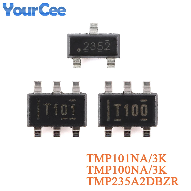 2pcs TMP235A2DBZR SOT-23-3 TMP101NA/3K TMP100NA/3K SOT-23-6 Digital Temperature Sensor Chip Integrated Circuit IC