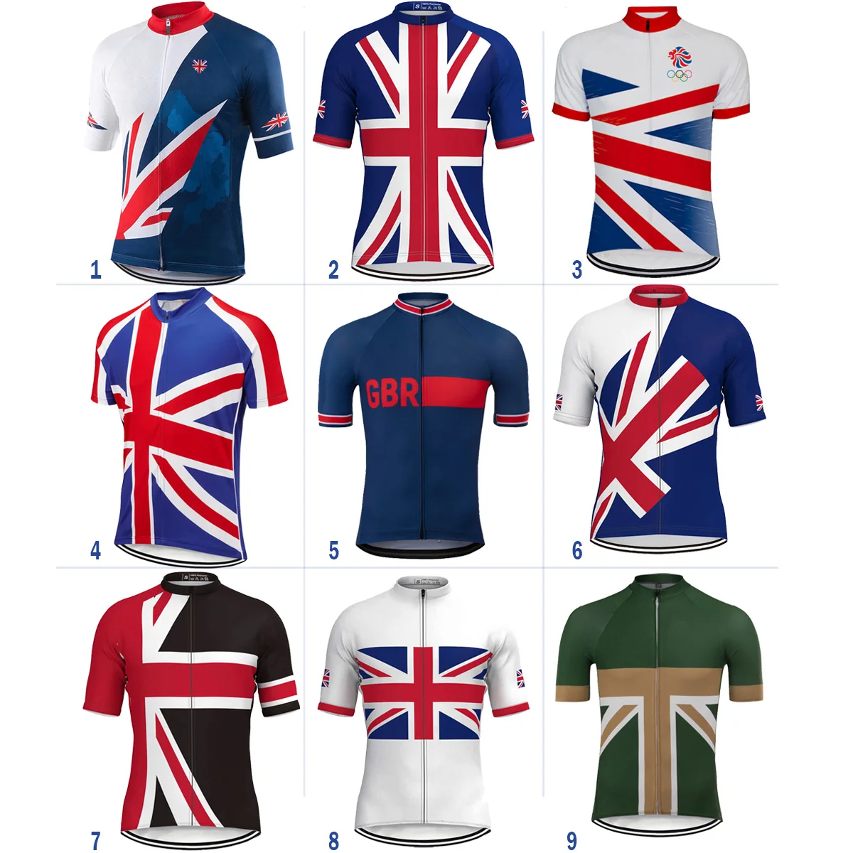 

UK Short Sleeves Motocross Jersey, Downhill Shirt, Cycling, All Mountain Bicycle Wear, Race Sport, Outdoor, Summer Tops, Quality